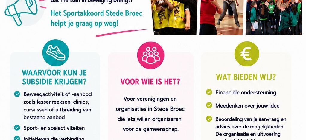 Stede Broec Flyer Sportakkoord